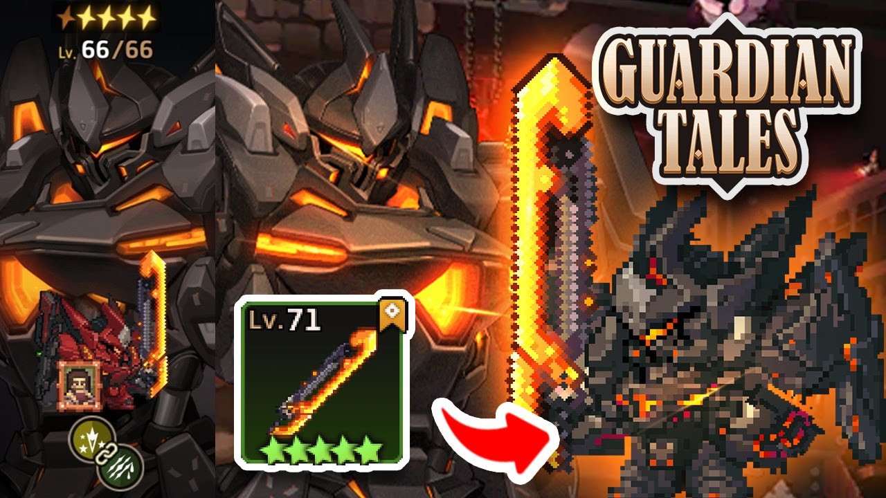 Guardian Tales New Hero Mecha Warrior Oghma gameplay with Ex weapon