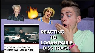 REACTING TO LOGAN PAULS DISS TRACK ON JAKE PAUL | Zach Clayton