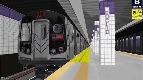 OpenBVE (C) Washington Heights-168th Street To Euclid Avenue (R143)