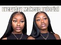 Detailed Everyday Makeup Tutorial For Beginners (No Foundation) | Darkskin Friendly
