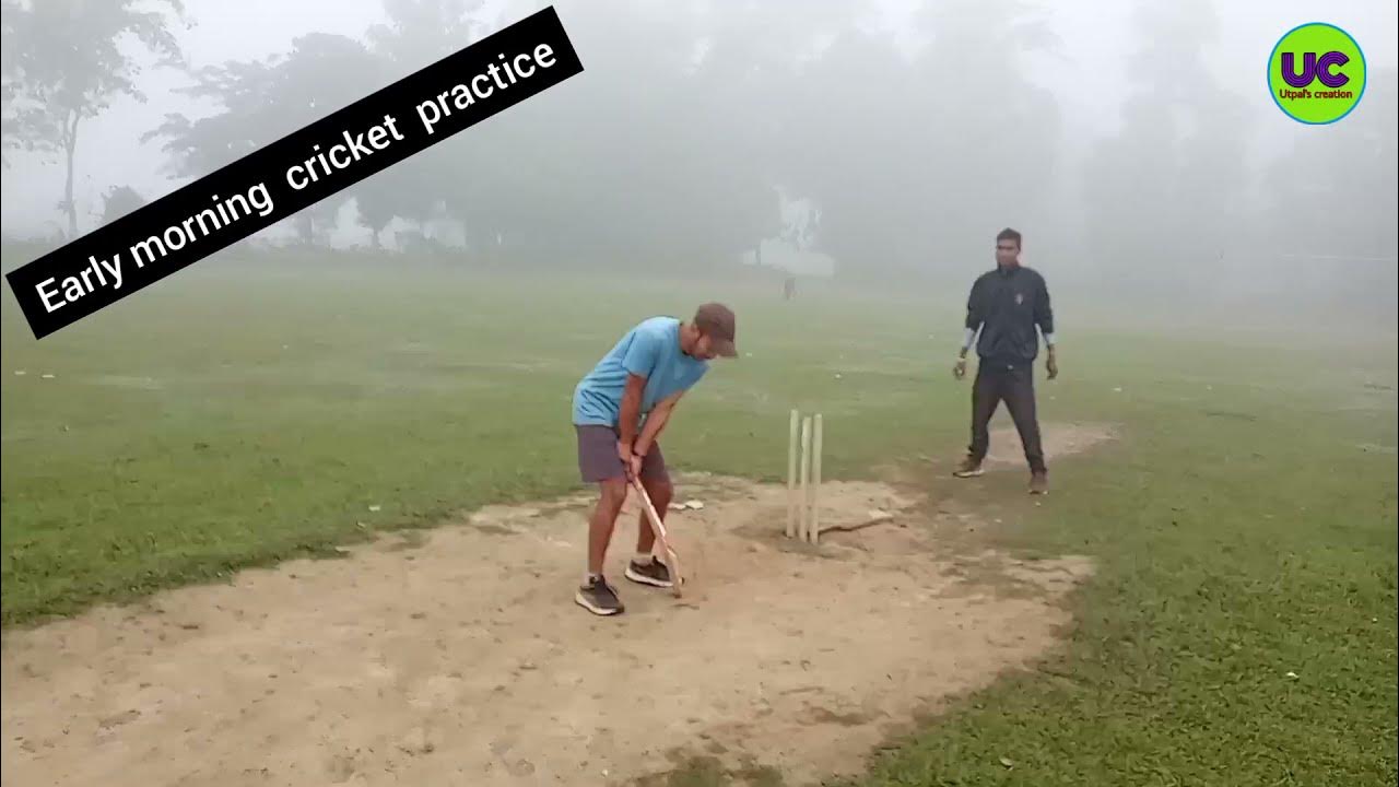 winter day crickets practice YouTube
