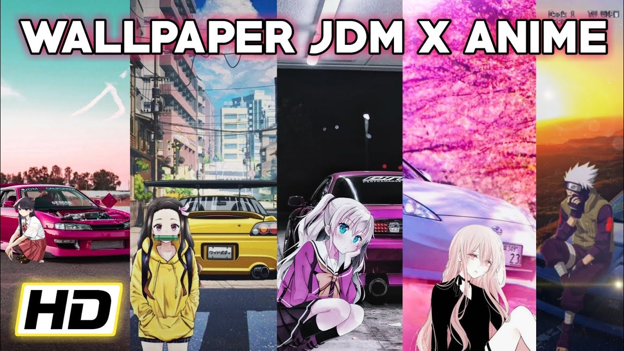 JDM x Anime wallpaper  Vol 1    SMCSlow Man Club  Facebook