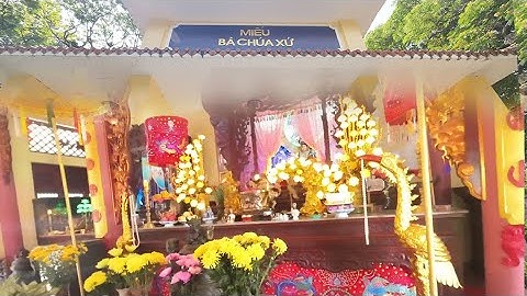 Thăm miếu bà chúa xứ ở Gò Tháp, Đồng Tháp | MAI TIỀN GIANG #2027