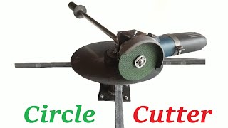 DIY Great Idea My Circle Cutter| How to make Circle cutter from Angle Grinder