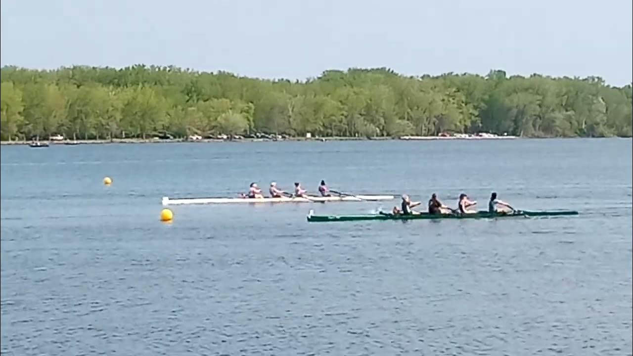 Buffalo Scholastic Rowing BSRA 4 man Girls Mercyhurst Prep Regatta May