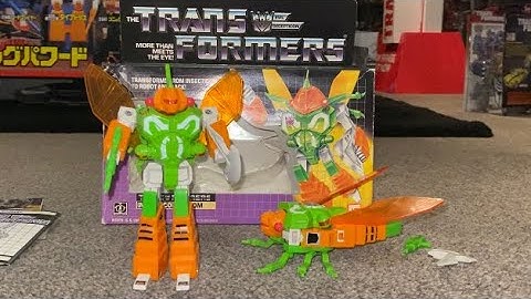 Transformers generation one Venom review. G1 vintage deluxe insecticon complete collection box