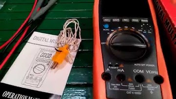 Review: Vichy VC97 Digital Multimeter Part 1