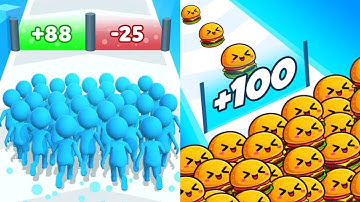 Count Master VS Food Run Max All Levels Gameplay Android,iOS NEW UPDATE