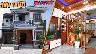 300 triệu đầy đủ nội thất ngôi nhà mái nhật 2 tầng