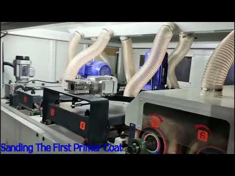 sanding machine, spraying