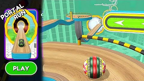 GOING BALL PORTAL RUN GAMEPLAYS 18 - WALKTHROUGH | ANDROID & IOS GAMEPLAYS |