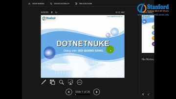 [Stanford] - Khóa học Dotnetnuke - Giới thiệu khoá học dotnetnuke, cài đặt môi trường và sử dụng svn