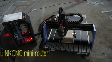 LINKCNC LXG0609 machine work on wood