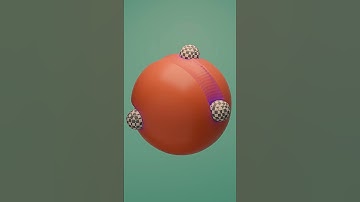 Deforming sphere loop #blender #blender3d #loop # sphere