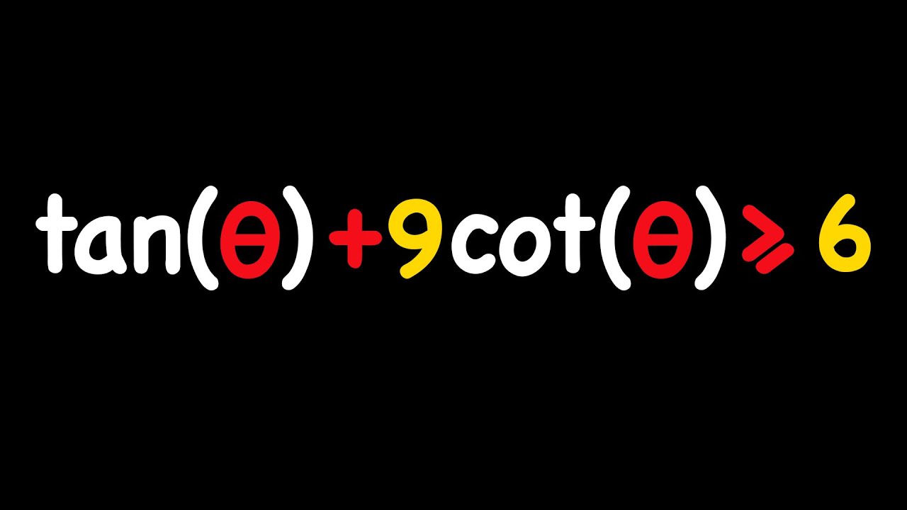 Proving a Nice Trigonometric Inequality | 