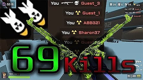 7.4k Score 69 Kills Krunker Double Nuke