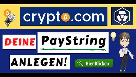 PayString einrichten bei Crypto.com | deutsche Anleitung | Deine personalisierte PayString anlegen