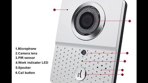 Wireless WiFi Video Visual Door Phone Doorbell Intercom for Smartphone or Tablet from acetoys eu