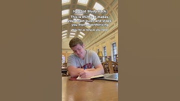 ULTIMATE HARVARD Studying Hack