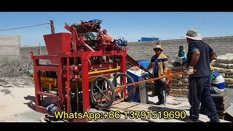 Feedback from Customer QTJ4-28 Automatic Block Machine