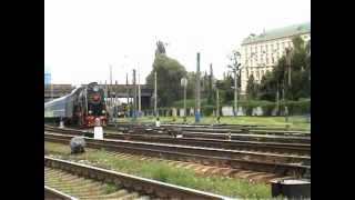 Ретро-паровоз Л-3055(На время проведения Евро-2012, в Киеве появилась возможность совершить экскурсионную поездку на паровозе..., 2012-06-23T12:57:50.000Z)