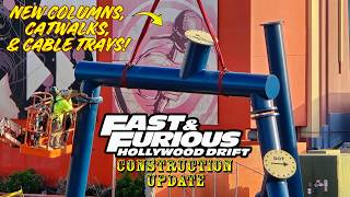 Universal Orlando Resort Fast & Furious: Hollywood Drift Roller Coaster Construction Update 7.9.26