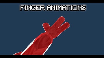 How to add Better Finger Animations to your Gorilla Tag fan game!