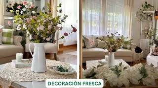 DECORACIÓN FRESCA Y CALIDA 💚IDEAS PARA SALA COMEDOR💚 COMO DECORAR SALA COMEDOR JUNTOS 💚 #SONIACELI,