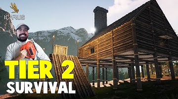 Tier 2 Survival - Icarus New Open World Crafting Base Building Survival Gameplay