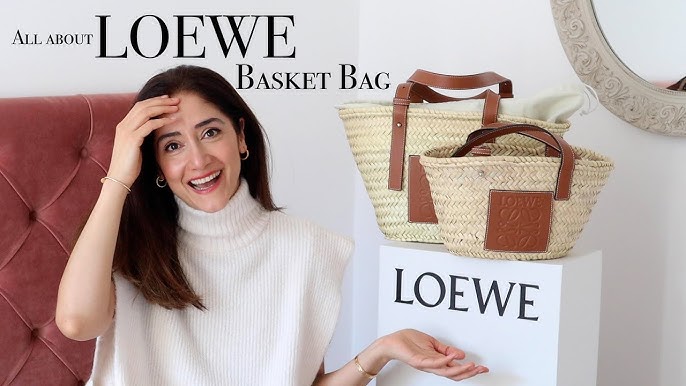 What's In My Beach Bag  Loewe Basket Bag Review 