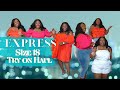 EXPRESS SUMMER TRY-ON PLUS SIZE HAUL | Wedding Guest Dress, Festival Outfit Ideas | CanDesLand 2021