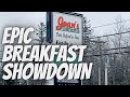EPIC Breakfast Showdown: Eggs Benedict vs Breakfast Poutine at Jean's Restaurant in Moncton, NB