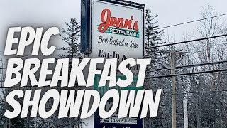 EPIC Breakfast Showdown: Eggs Benedict vs Breakfast Poutine at Jean's Restaurant in Moncton, NB