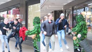 Bushman prank - Scaring Men Compilation! Prank 2021