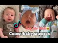 The cutest BABY SNEEZES👶🏼 baby fever tiktok compilation🥺