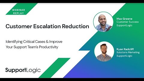 Customer Escalation Reduction: Identifying Critical Cases & Improve Your Support Team