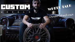 Custom Wheels - WHEEL TALK #9 | Qualitätscheck | Im Vergleich: BBS, Z-Performance, MoTec, Keskin