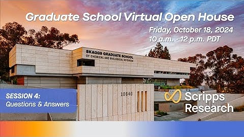 2024 Graduate Program Open House - Pt. 4: Questions and Answers