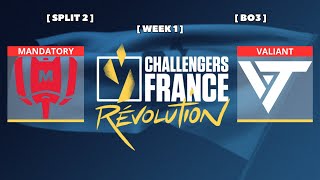 [FR] MANDATORY vs VALIANT - BO3 | Valorant Challengers France : Révolution 2024 | Split 2