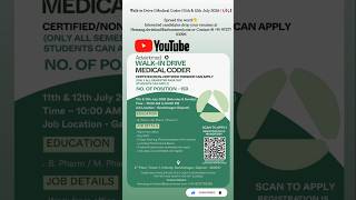 Fresher Medical Coding Jobs! Non-Certified! #medicalcoding #job #jobsearch #advantmed #jobsearch