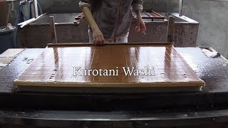 Kurotani Washi English version(Ayabe, Kyoto)