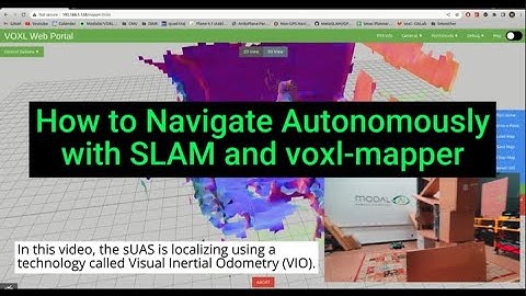 How a Drone Navigates Autonomously with SLAM and voxl-mapper