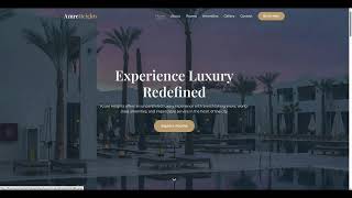Azure Heights | Luxury Hotel & Resort Website Template | Responsive Hotel Booking Template –