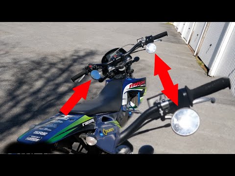 Video: Hur sätter jag speglar på min motorcykel?