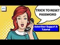 How to reset alexamaster password