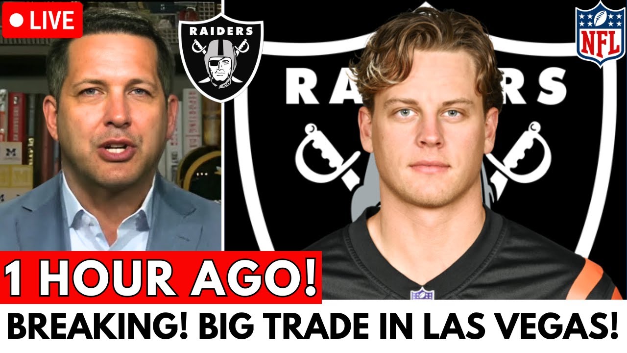 MASSIVE TRADE! RAIDERS SIGNING JOE BURROW TO FORM THE SCARIEST OFFENSE IN THE NFL! RAIDERS NEWS