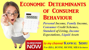 Economic Determinants of Consumer Buying | Economic Factors Influencing Consumer | Consumer Behavior