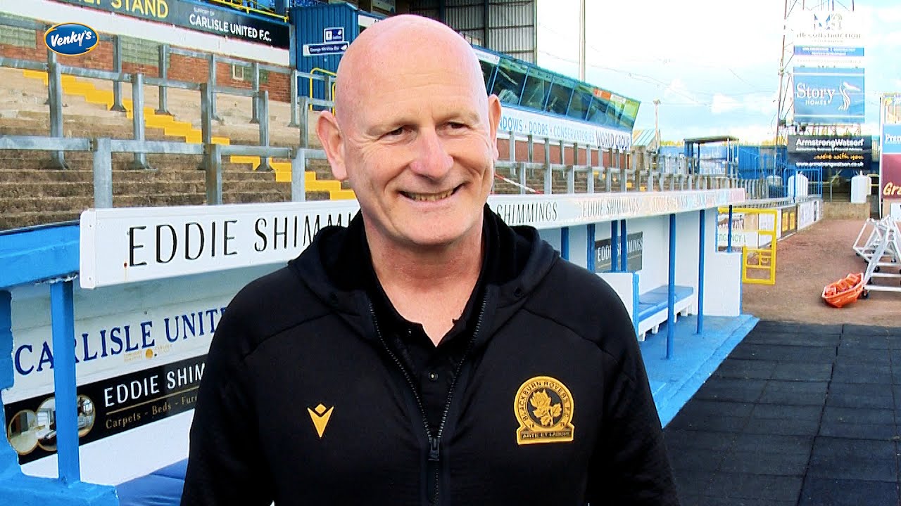Match Sheron Mike Sheron post-match interview (A) Carlisle United U21s - YouTube