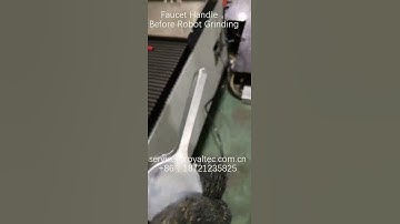 Zinc Alloy, Brass Alloy faucets, door handles Robot automatically grinding and polishing machine