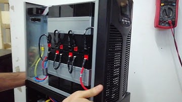 FC-GER 3kVA Frequency Converter, The Details of Cable Connection of the 3kVA Marine, Off Shore